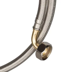 Barstuff Stahlflexschlauch gebogen ø 3/4" FpxCFp - 1500mm DVGW
