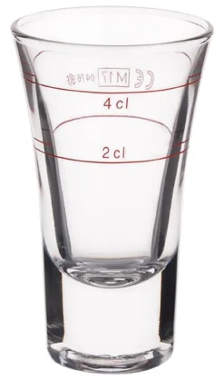 Barstuff Stamper Dublino - 57ml, 2+4cl geeicht (6 Stk.)