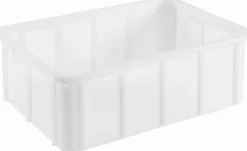 Barstuff Stapel- und Transportbehälter Classic weiß - 660x450x220mm (50l)