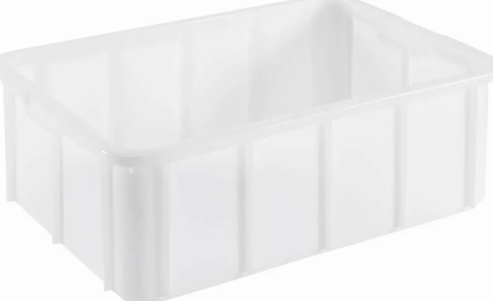 Barstuff Stapel- und Transportbehälter Classic weiß - 660x450x220mm (50l)