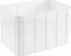 Barstuff Stapel- und Transportbehälter Classic weiß - 660x450x410mm (96l)