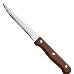 Barstuff Steakmesser mit Holzgriff - 21,5cm (12 Stk.)
