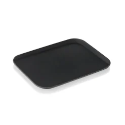 Barstuff Tablett eckig, rutschfest, Polypropylen schwarz - 46x35,5cm