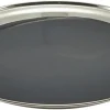 Barstuff Tablett rutschfest, Edelstahl rund - 30cm