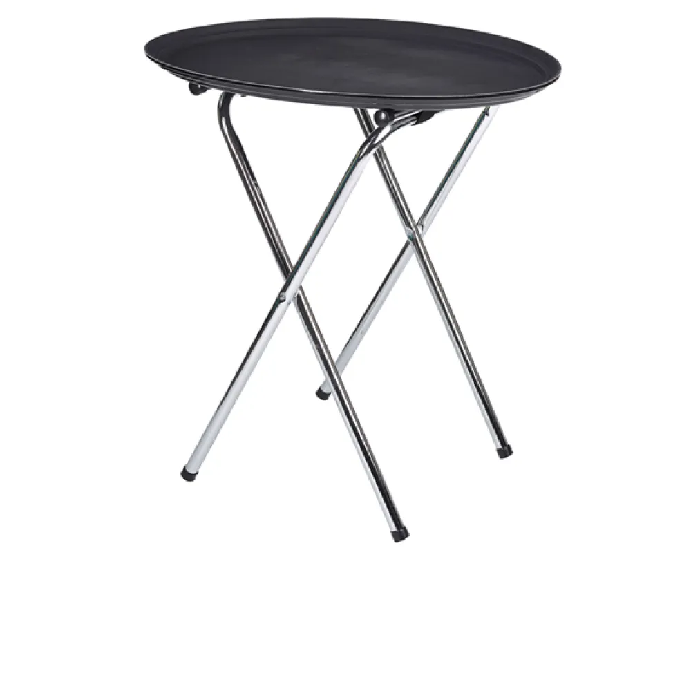 Barstuff Tablettständer aus Metall, 47,5x79cm - chrom