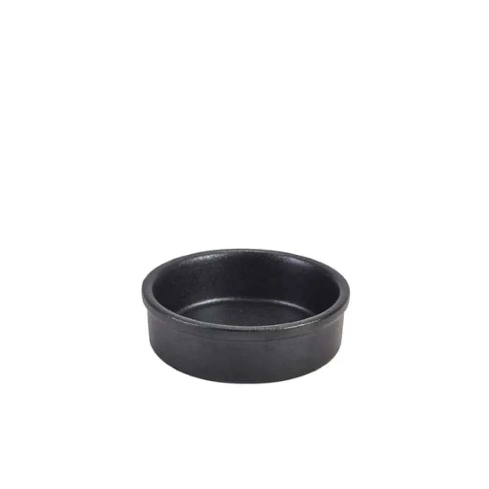 Barstuff Tapas-Schale Forge Steingut Gusseisen-Optik – 10 cm (6 Stk.)