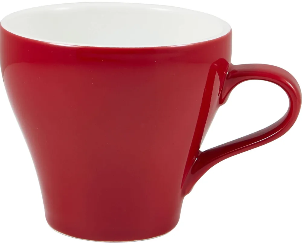 Barstuff Tasse Tulip rot - 350ml (6 Stk.)