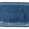 Barstuff Teller rechteckig Terra Aqua Blue - 34,5x23,5cm (6 Stk.)
