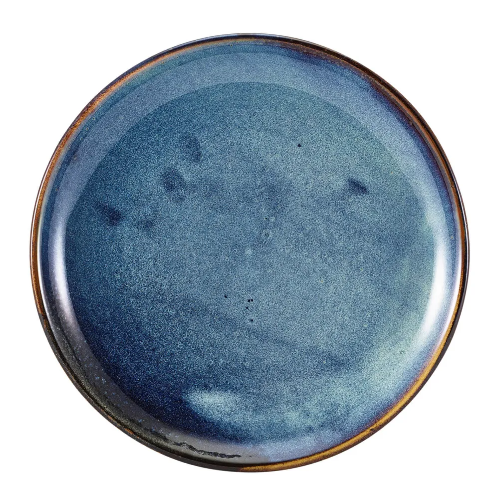 Barstuff Teller Terra Aqua Blue - 24cm (6 Stk.)