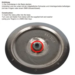 Barstuff Thekendrehständer für 6 Flaschen (0,7l-1,0l)