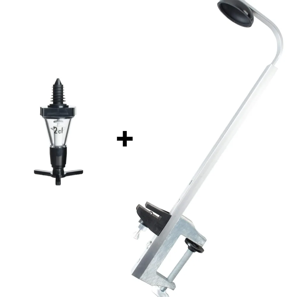 Barstuff Thekenflaschenhalter mit 2cl Dosierer - Set