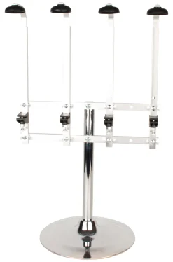 Barstuff Thekenständer mobil, mit Gewicht - 4-fach (0,7l-1,0l)