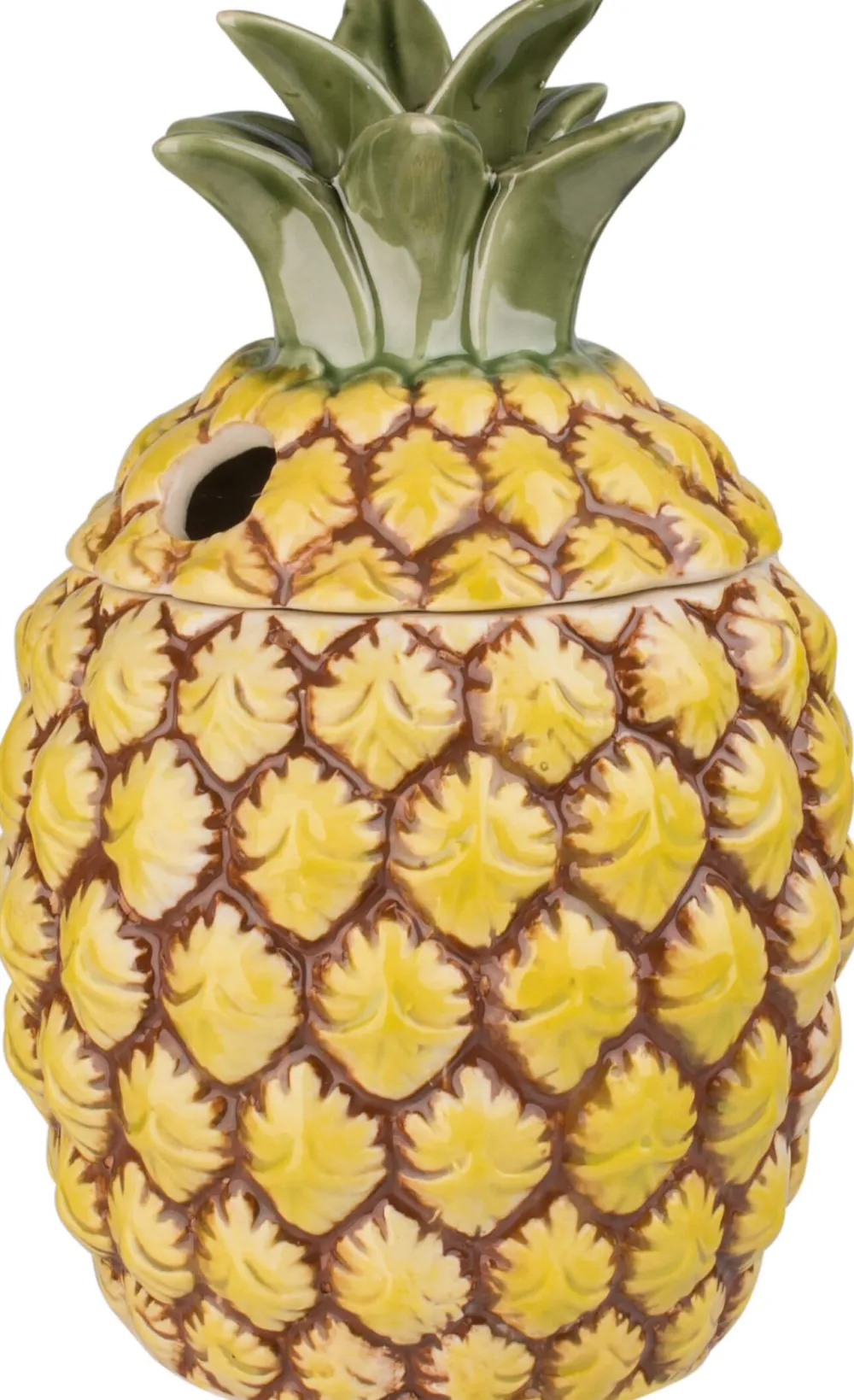 Barstuff Tiki Becher Ananas mit Deckel, 600ml