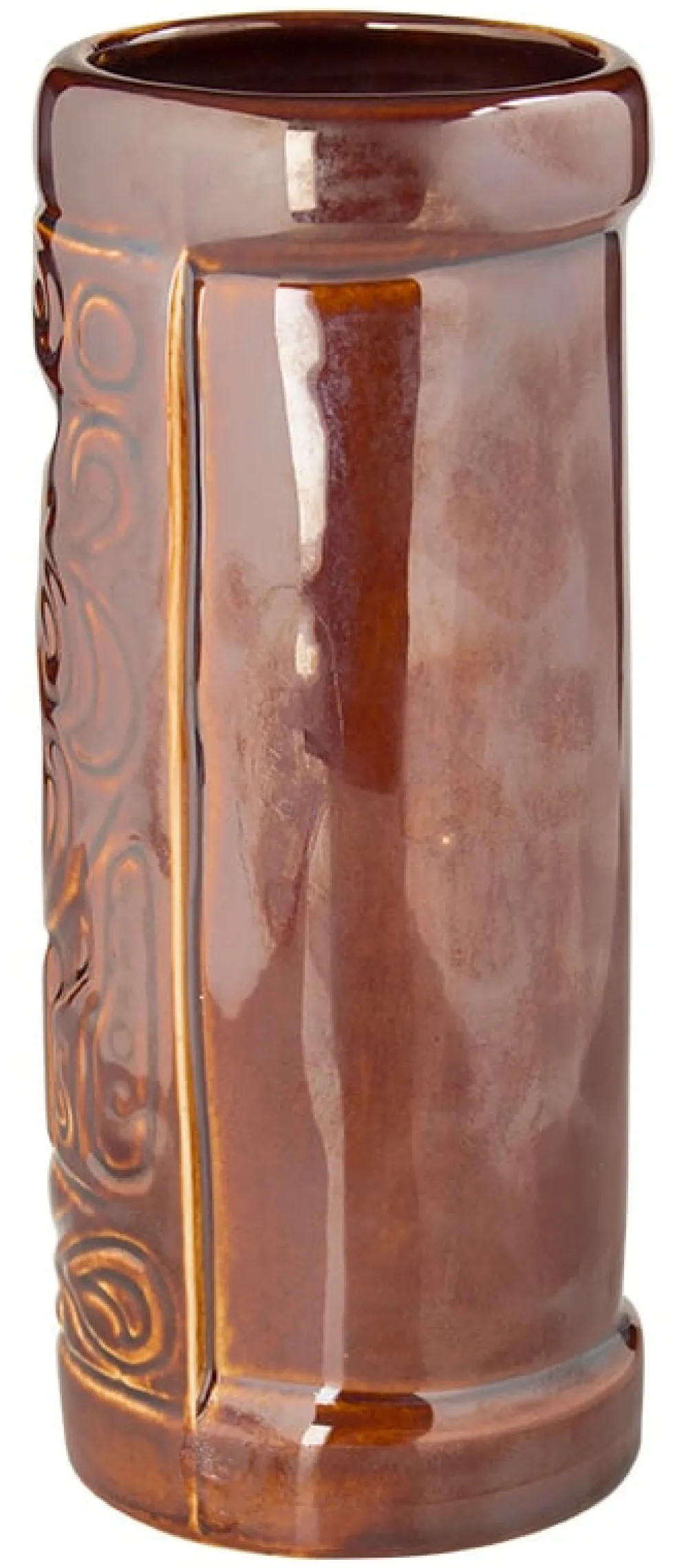 Barstuff Tiki Becher Aztec, braun - 460ml