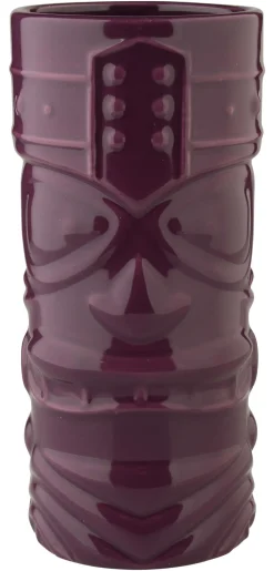Barstuff Tiki Becher Face, purple - 400ml