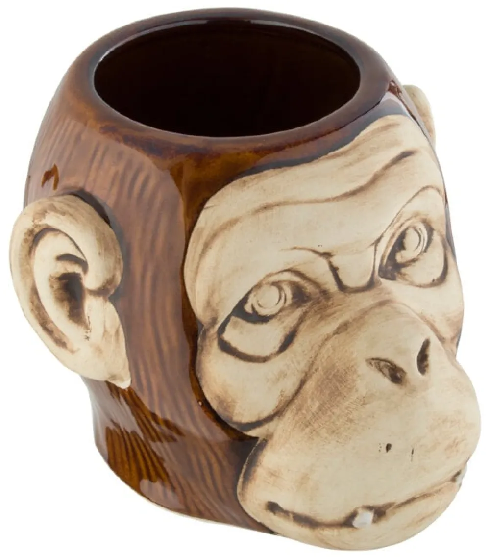 Barstuff Tiki Becher "Monkey", shiny finish - 550ml
