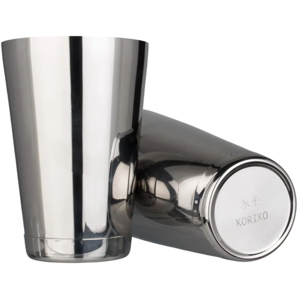 Barstuff Tin on Tin Shaker / Koriko® Shaker, gewichtet - Edelstahl