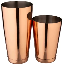 Barstuff Tin on Tin Shaker mit Bodenkappe, Prime Bar - kupferfarben (850ml)