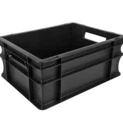 Barstuff Transportkiste Euronorm schwarz - 40x30x17cm