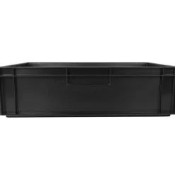 Barstuff Transportkiste Euronorm schwarz - 60x40x17cm