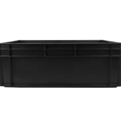 Barstuff Transportkiste Euronorm schwarz - 60x40x22cm