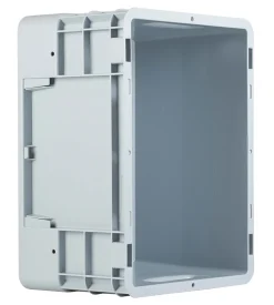 Barstuff Transportkiste, grau - Kunststoff