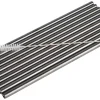 Barstuff Trinkhalme, Edelstahl (8x215mm), schwarz GMB - 10 Stk.-Set mit Reinigungsbürste