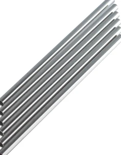 Barstuff Trinkhalme, Edelstahl (6x150mm) - 6 Stk.