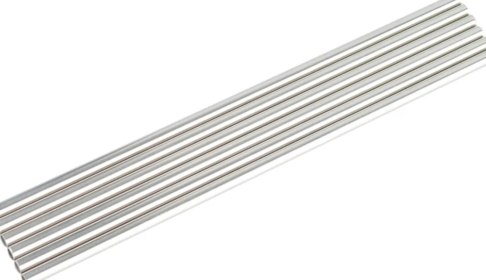 Barstuff Trinkhalme, Edelstahl (6x230mm) - 6 Stk.