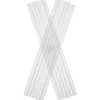 Barstuff Trinkhalme, Kunststoff Mehrweg (8x240mm) - klar (135 Stk.)