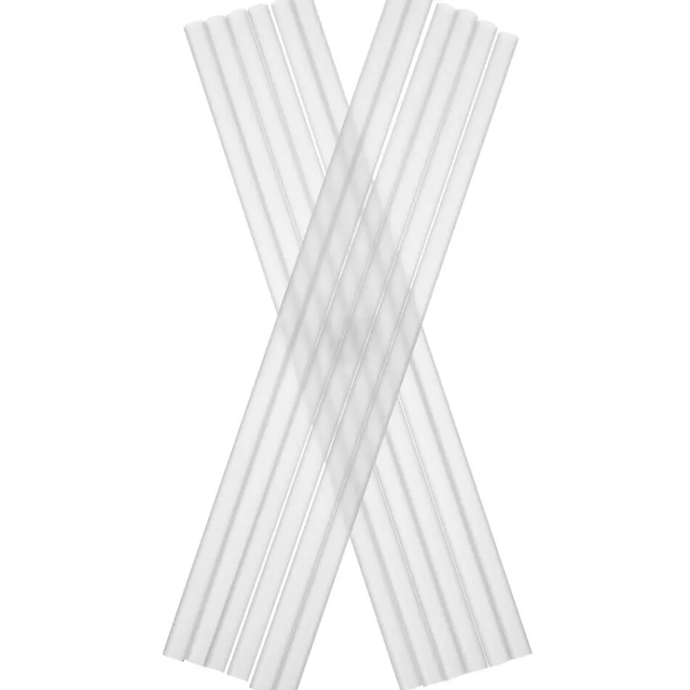 Barstuff Trinkhalme, Kunststoff Mehrweg (8x240mm) - klar (135 Stk.)