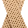 Barstuff Trinkhalme, Papier (6x200mm), Prime Bar - beige (100 Stk.)