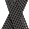 Barstuff Trinkhalme, Papier (6x200mm), Prime Bar - schwarz (100 Stk.)