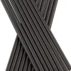 Barstuff Trinkhalme, Papier (8x230mm), Prime Bar - schwarz (100 Stk.)