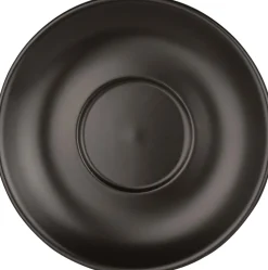 Barstuff Untertasse Barista, Porzellan schwarz - 15,2cm (12 Stk.)