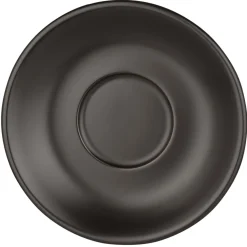 Barstuff Untertasse Barista, Porzellan schwarz - 13,7cm (12 Stk.)