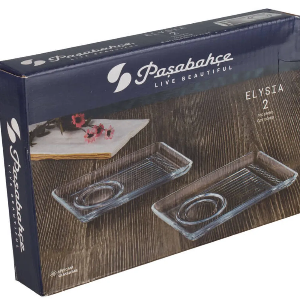 Barstuff Untertasse eckig Elysia, Pasabahce - 18,4cm