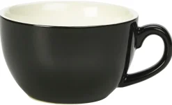 Barstuff Untertasse schwarz - 13,5cm (6 Stk.)