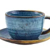 Barstuff Untertasse Terra Aqua Blue - 14,5cm (6 Stk.)