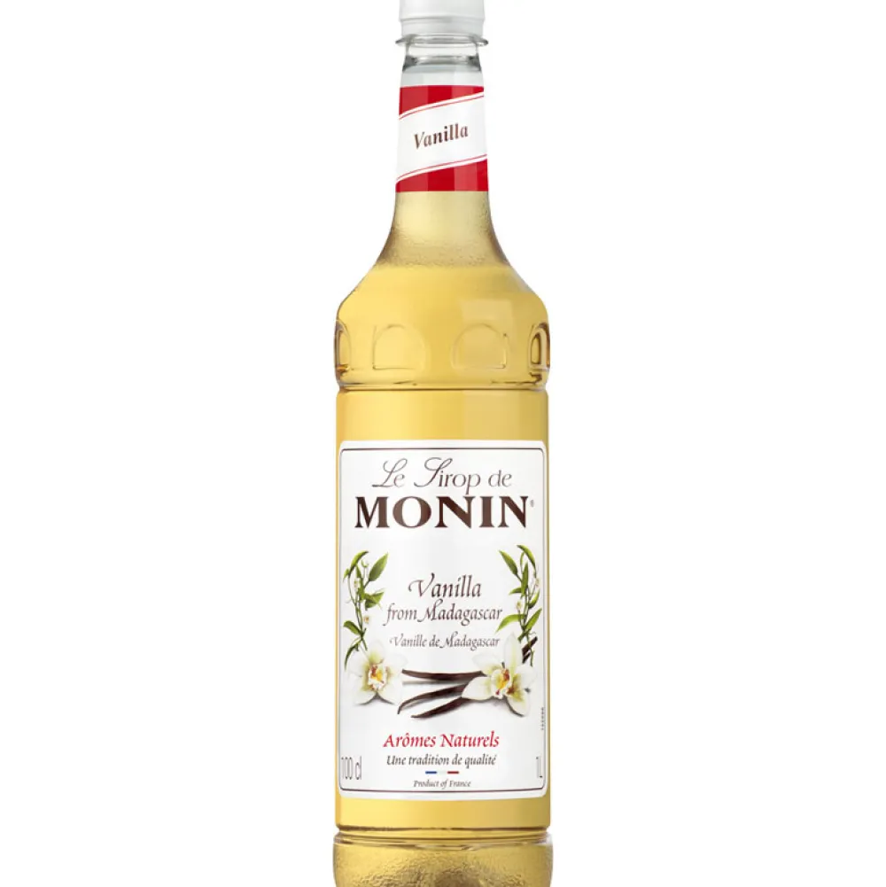 Barstuff Vanille aus Madagaskar - Monin Sirup, PET-Flasche (1,0l)