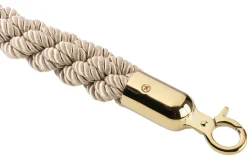 Barstuff Verbindungskordel 1500x32 natur/titanium gold