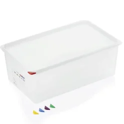 Barstuff Vorratsbehälter GN 1/1 Set mit Deckel, PP - 28l / H 20cm (1 Stk.)