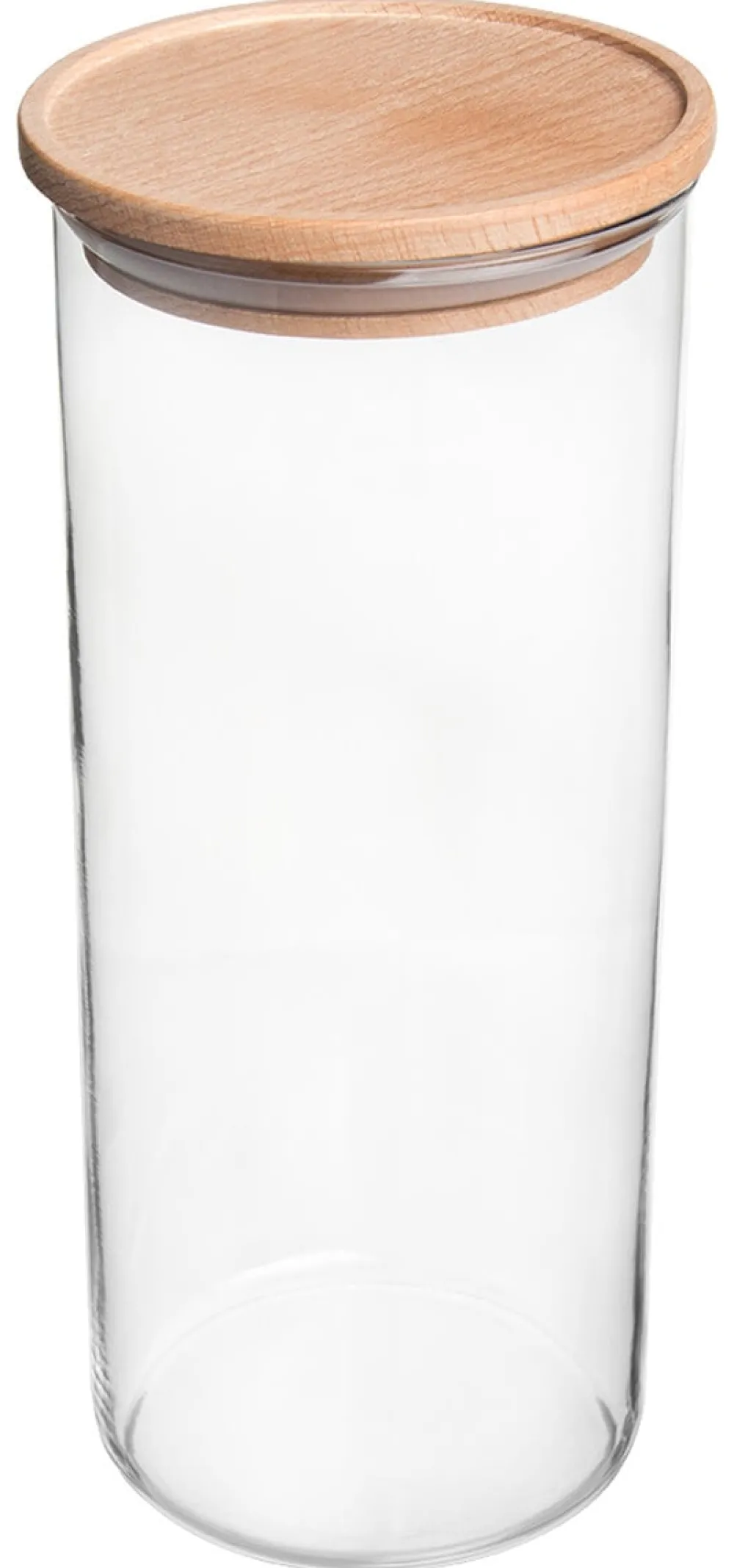 Barstuff Vorratsglas mit Holzdeckel, Simax - 1,5l