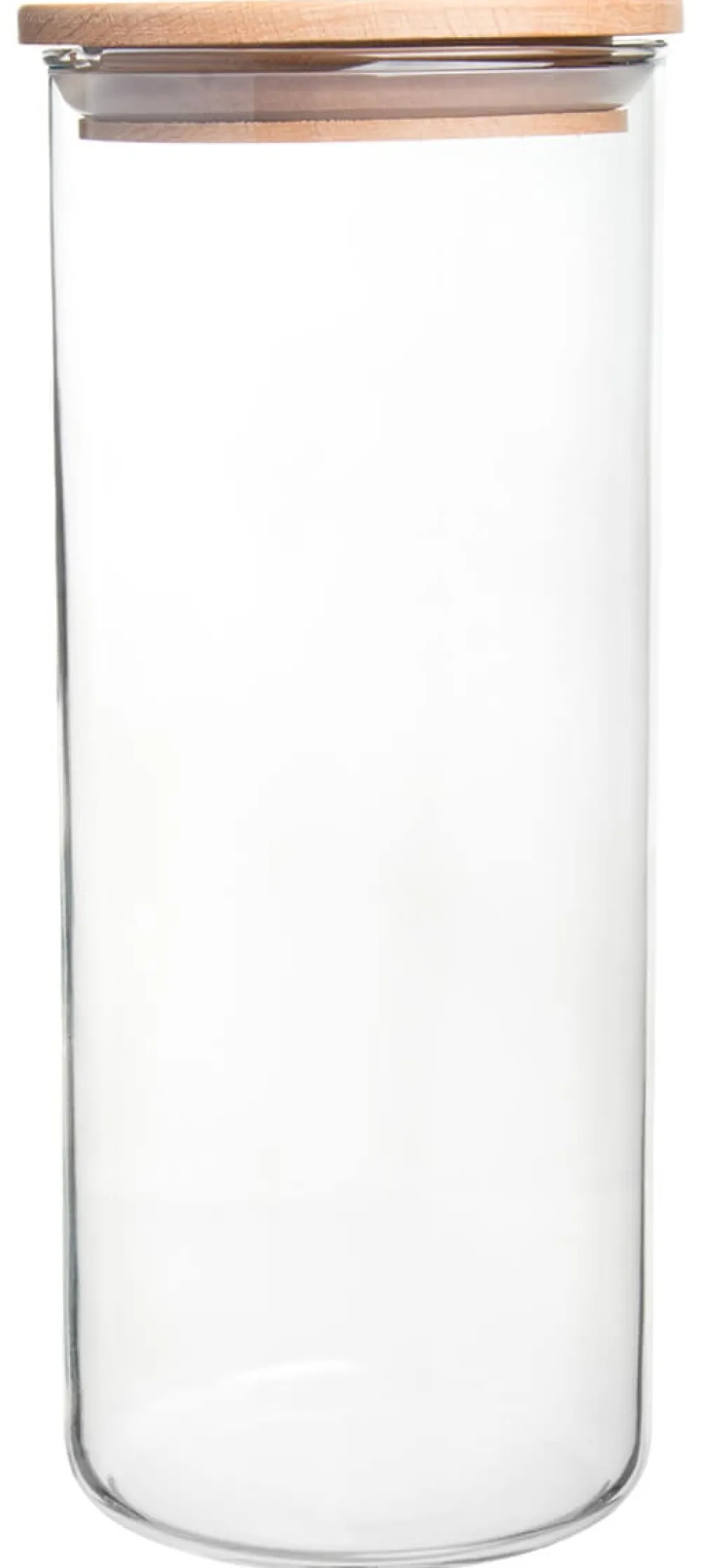 Barstuff Vorratsglas mit Holzdeckel, Simax - 1,5l
