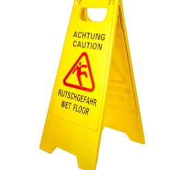 Barstuff Warnschild für nasse Böden (GER, EN)