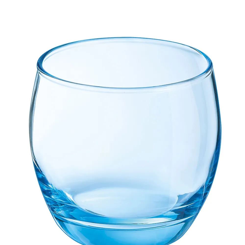 Barstuff Wasserglas Salto Ice Blue, Arcoroc - 320ml