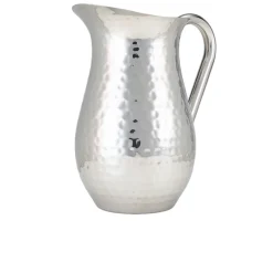 Barstuff Wasserkrug Edelstahl gehämmert - 2,0 l