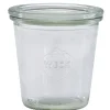 Barstuff WECK-Glas mit Glasdeckel - 290ml / 8x9cm (6 Stk.)