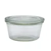 Barstuff WECK-Glas mit Glasdeckel - 290ml / 10x5,5cm (6 Stk.)