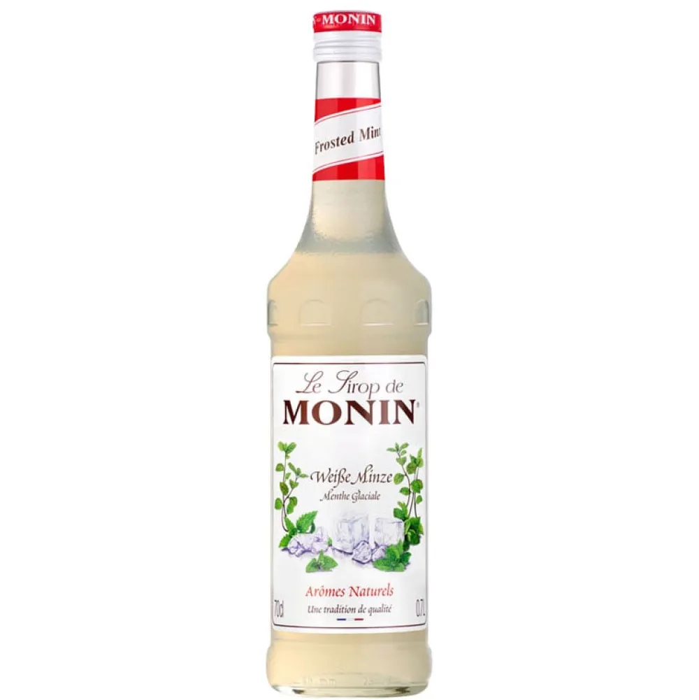 Barstuff Weiße Minze - Monin Sirup (0,7l)